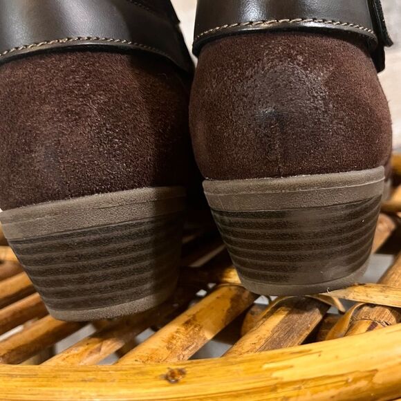 Earth Origins Brown Ankle Boots Size 8 - Picture 8 of 13